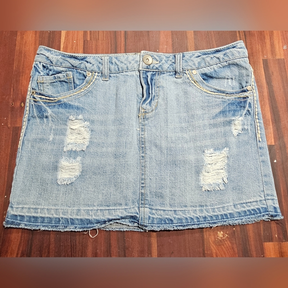 Mudd JEAN SKIRT Juniors Size 7